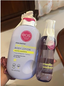 Set eos vanilla cashmere